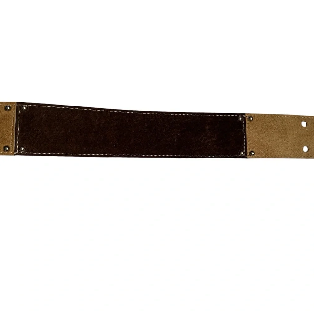 Neiman Marcus Vintage Streets Ahead Genuine Leather Belt